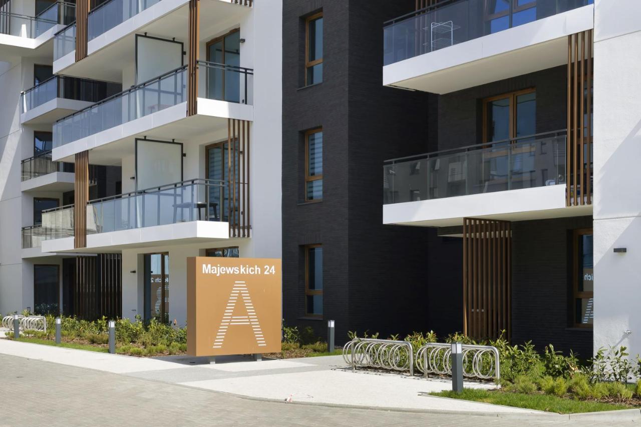 Elite Apartments Majewskich Danzica Esterno foto